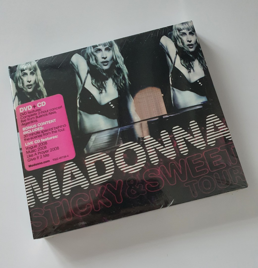 madonna sticky and sweet tour cd