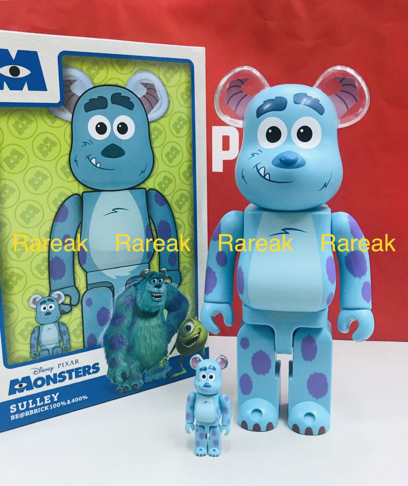 Medicom Bearbrick 2021 Disney Pixar Monsters Inc Sulley 400