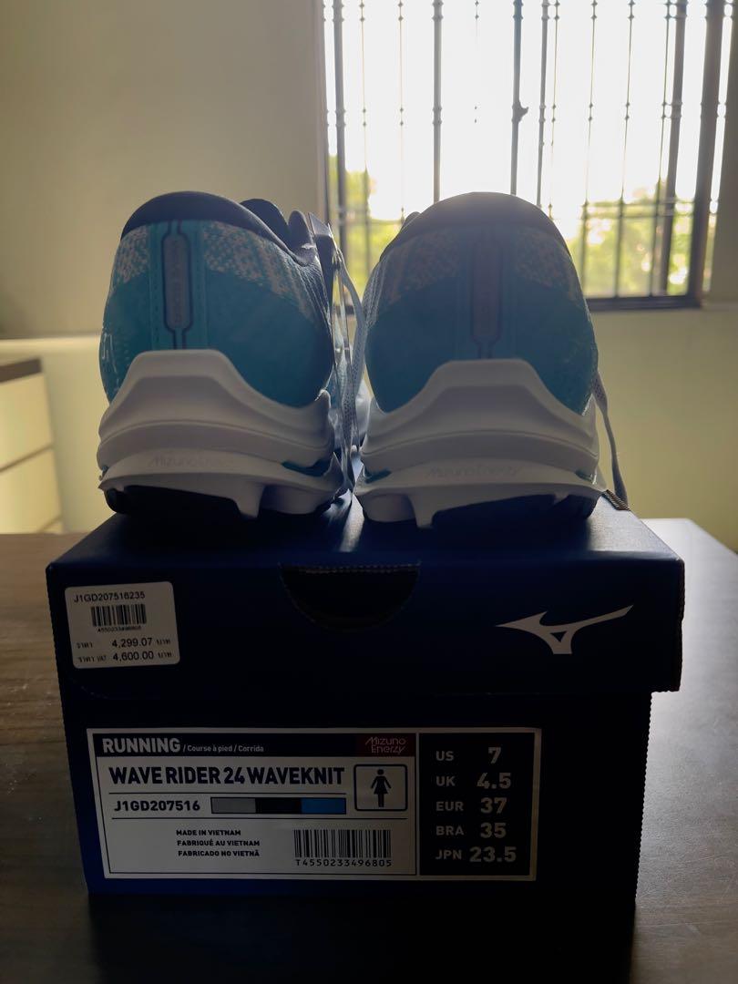 Mizuno Wave Rider 24 Waveknit, Sports Equipment, Sports u0026 Games, Water  Sports on Carousell