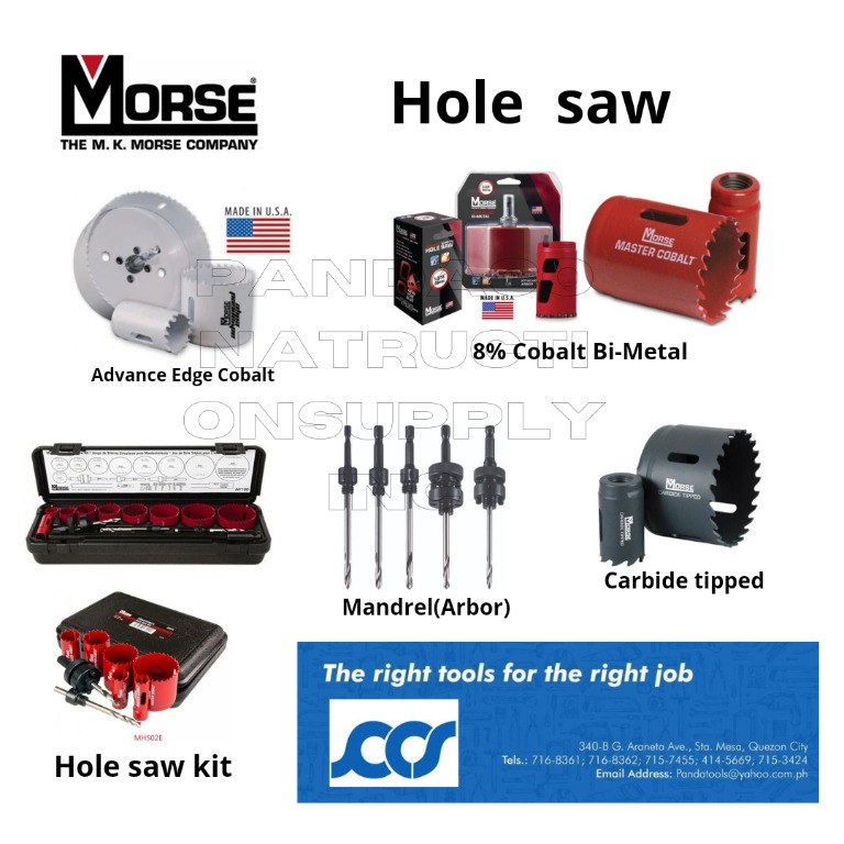 MORSE Hole Saw, Commercial & Industrial, Construction & Building