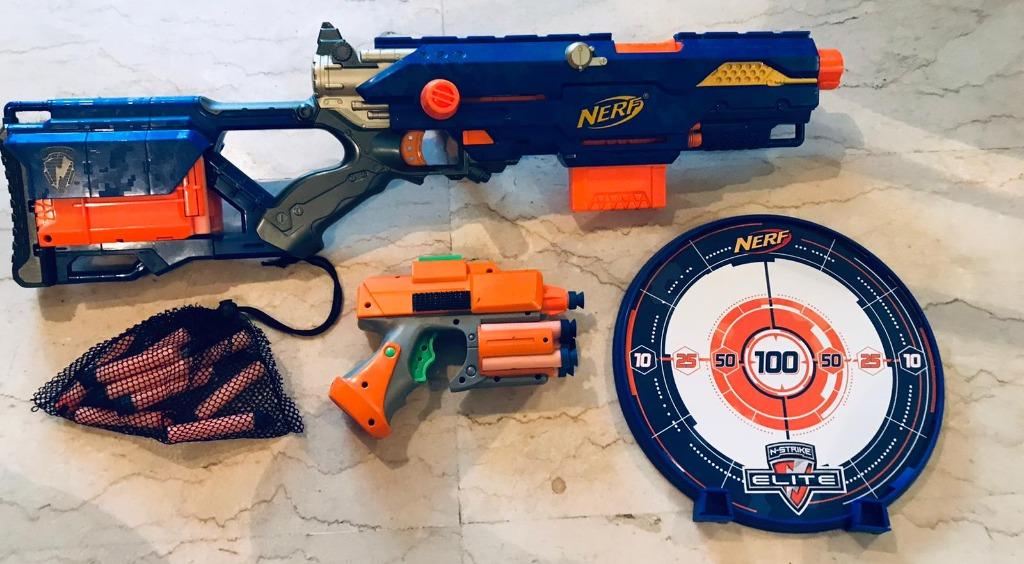  Nerf N-Strike Longshot CS-6(Discontinued by manufacturer) :  Toys & Games