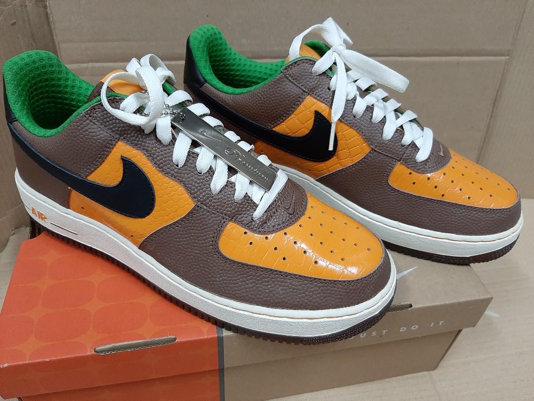 Nike air force clearance 1 premium orange