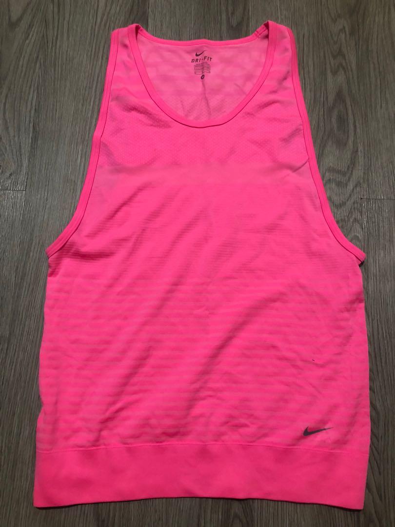 nike pink vest