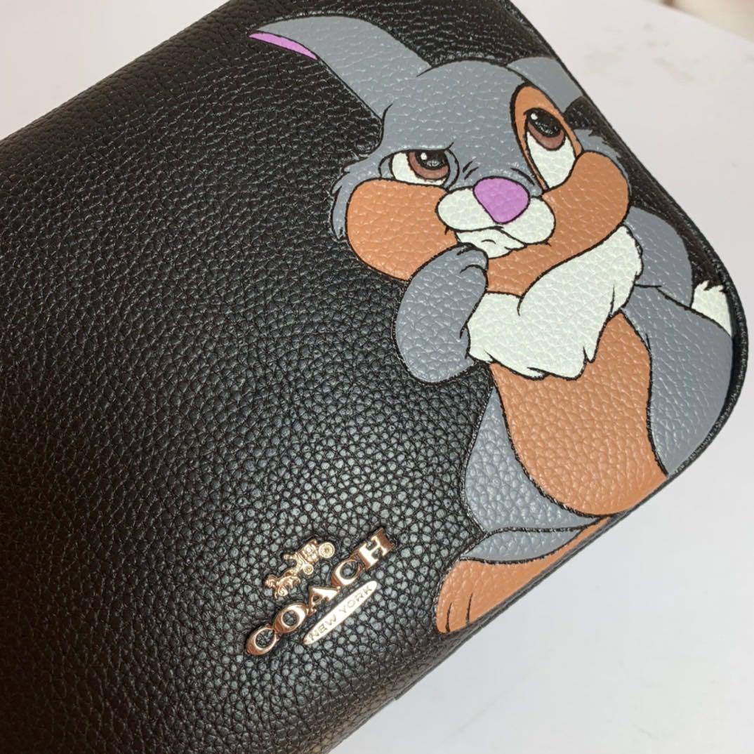 Original DISNEY X COACH JES CROSSBODY IN SIGNATURE CANVAS WI, Luxury