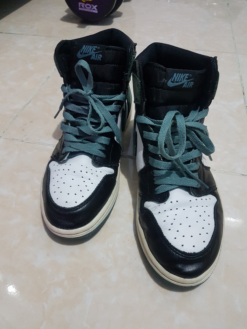 Air Jordan 1, Clay Green, Fesyen Pria 