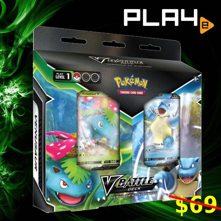 Pokemon V Battle Deck Venusaur vs. Blastoise (7071302) Brand New