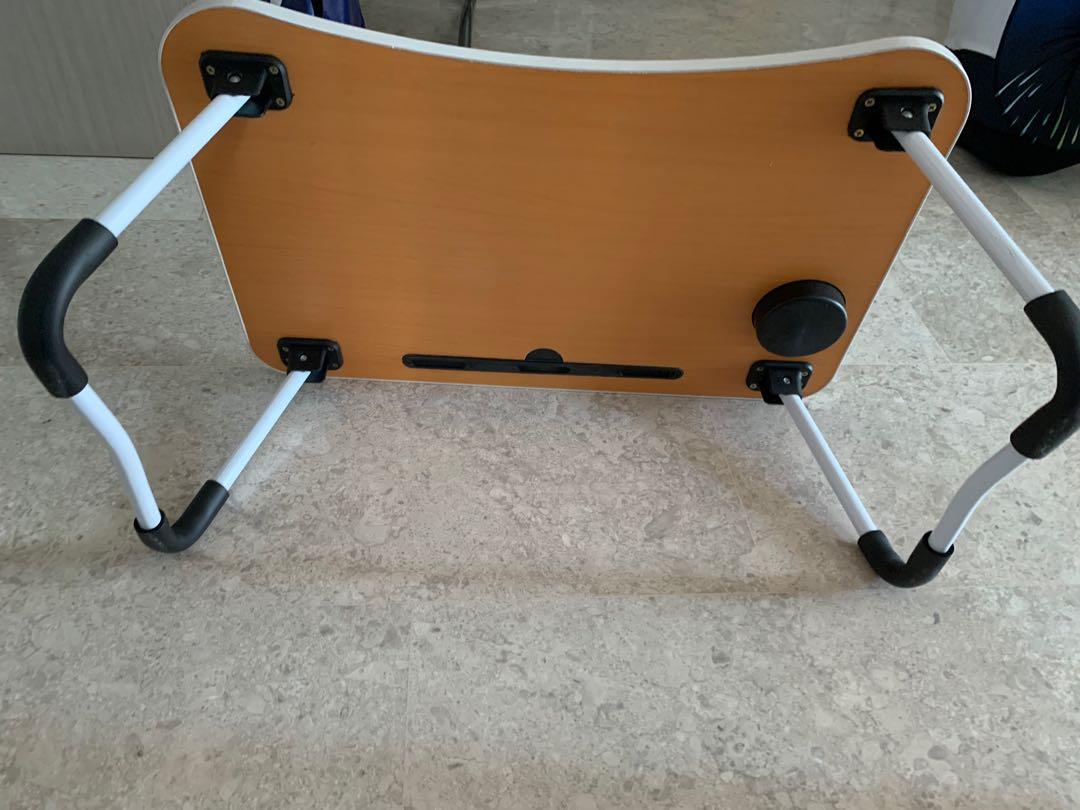 Portable study table size 60cmx40cm, Furniture & Home Living