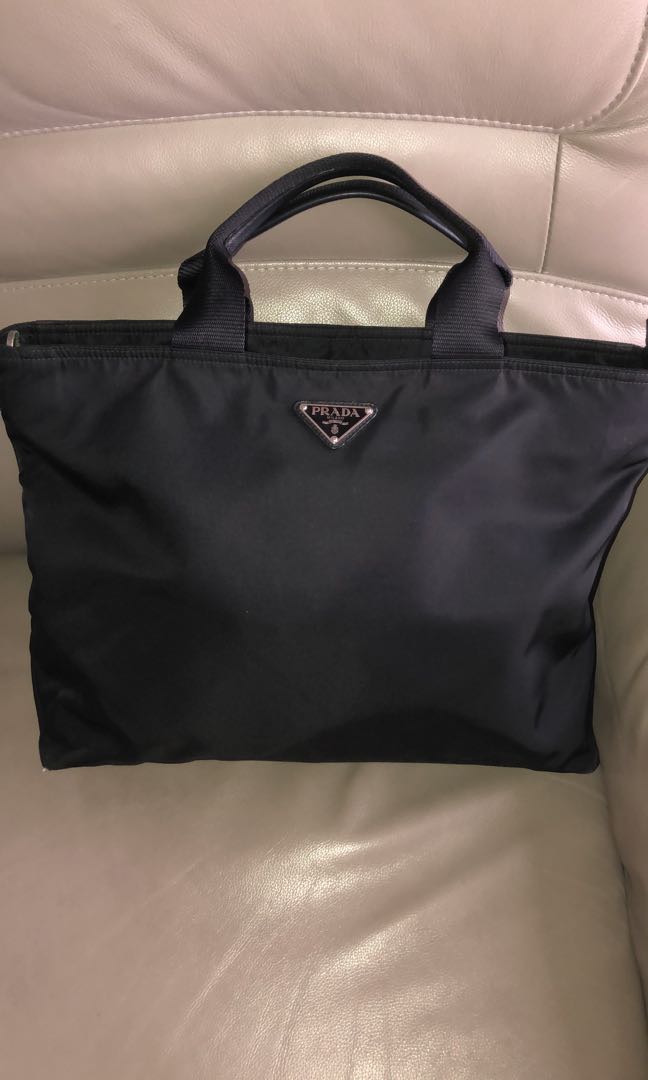 prada laptop bag