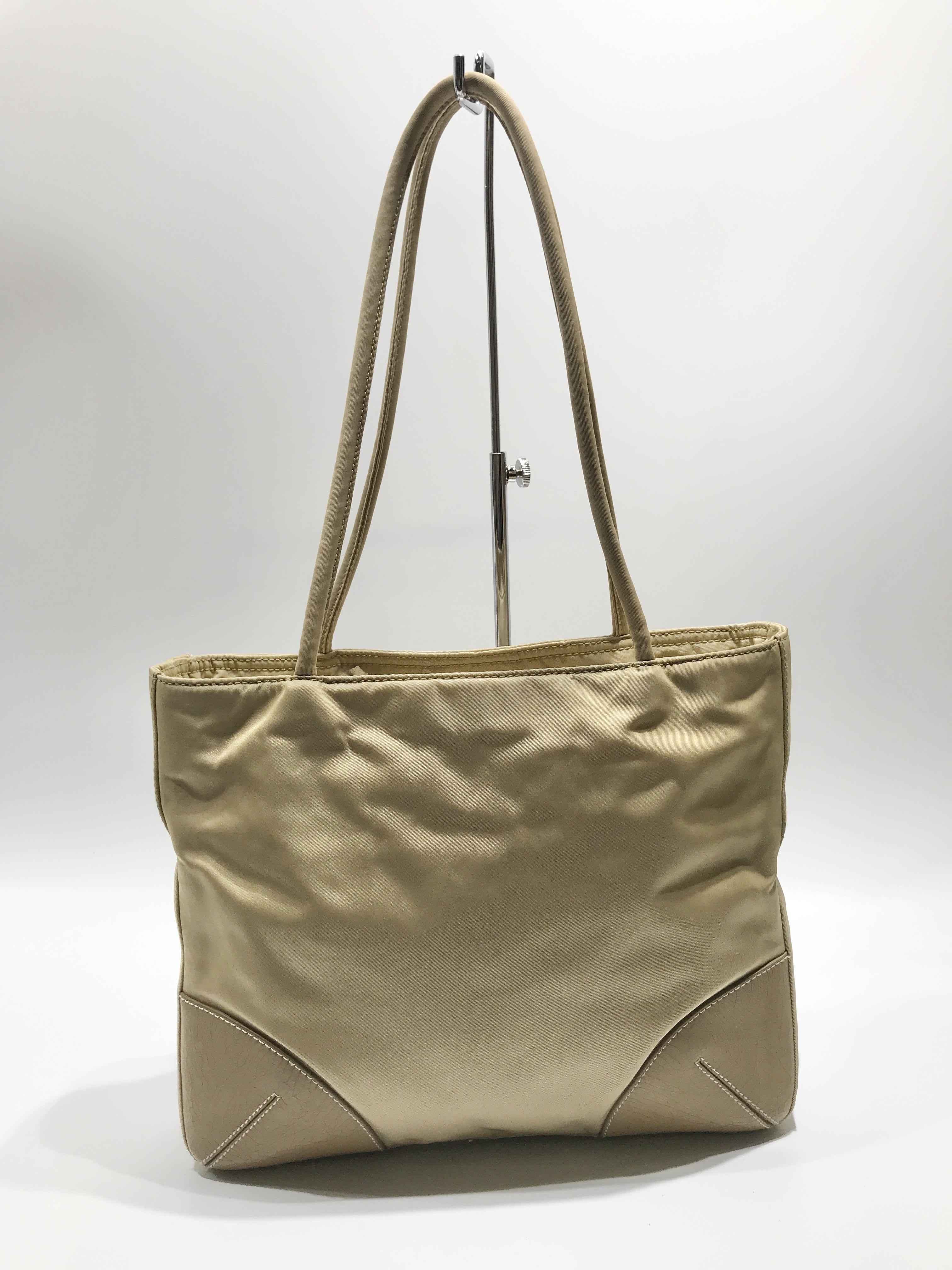 PRADA] Prada Shoulder bag Nylon beige unisex shoulder bag – KYOTO