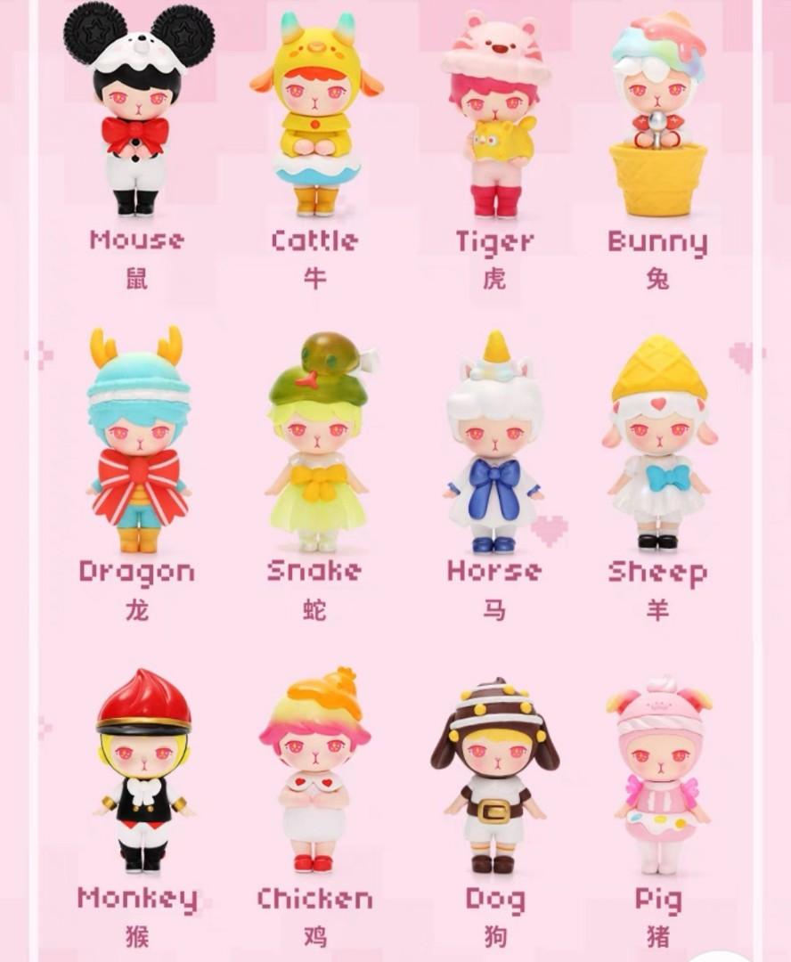 Instock Popmart / pop mart Bunny Chinese Zodiac, Hobbies & Toys