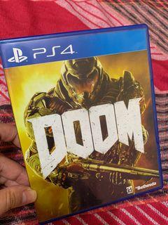 PS4 Game CD - DOOM (Second Hand)