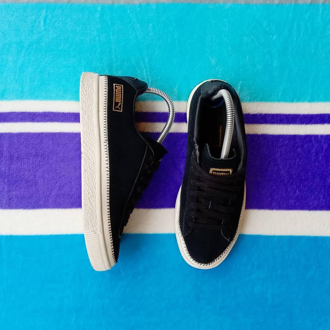 Puma suede 2024 trim dlx