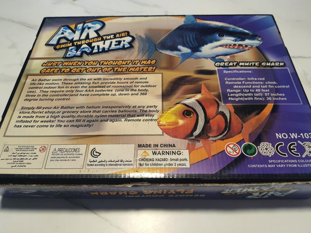 Remote Control Flying Fish Air Swimmers Nemo Air Swimmers Nemo Store