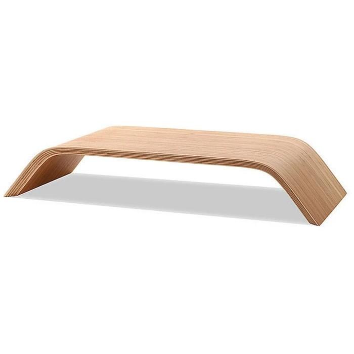 SAMDI Bamboo Monitor Stand For Macbook / Other Laptops / PC / Monitor