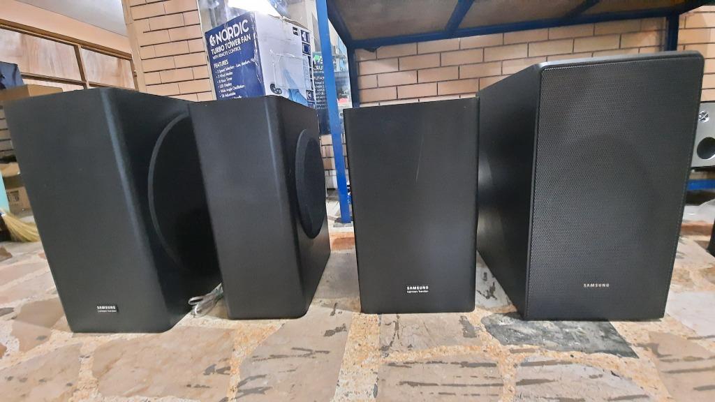 Samsung Harman Kardon Subwoofer (Category: Soundbars, Speakers & Amplifiers) located in San Pedro. Submitted by ShopSaveAustralianSurplus (Listing ID 1074914097, Image 1). Description: Samsung Harman Kardon Subwoofer Surplus from Australia Functions as wired speaker only Price: P1,500 each Limited stocks! Strictly first come, first served! Call or text for faster transaction 0976-0556918 Micko Shop and Save, San Pedro, Laguna Open Monday to Satur