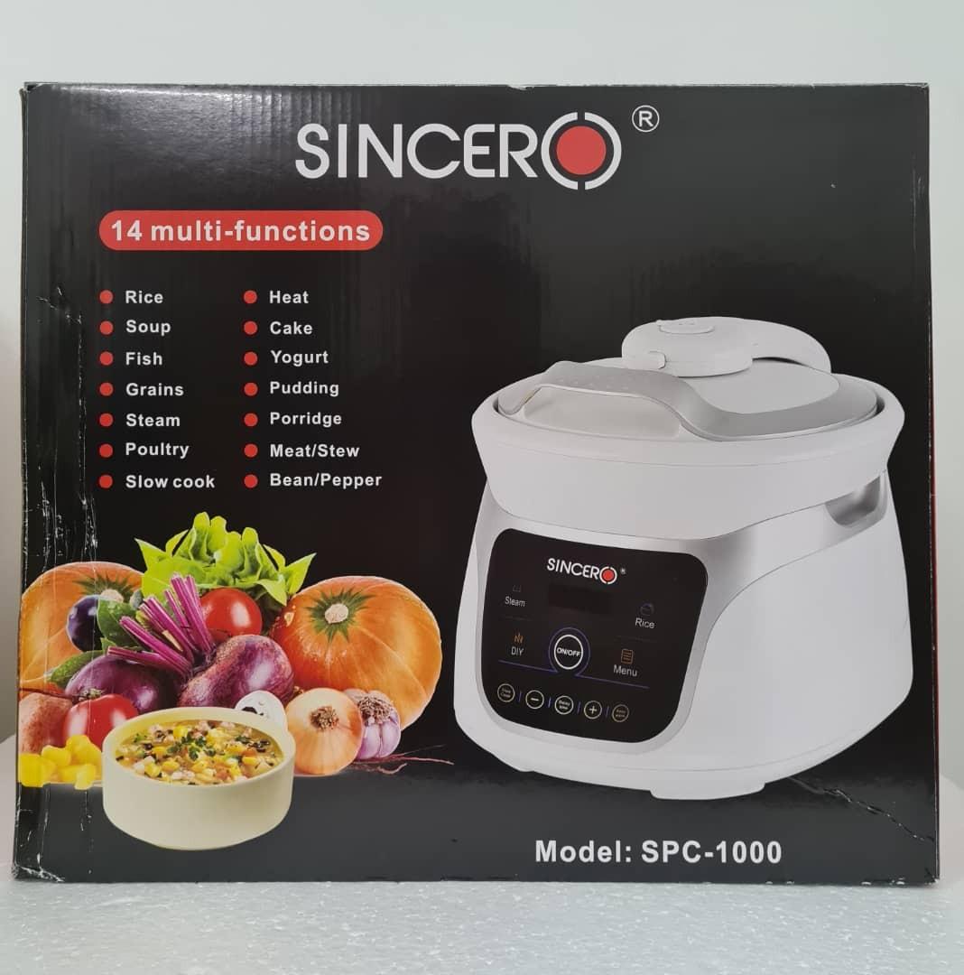 Sincero pressure cooker recipe best sale