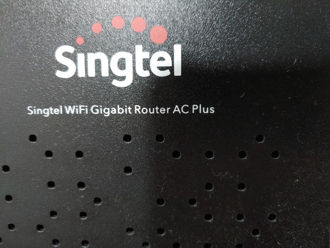 Singtel modem and Router AC plus, Computers & Tech, Parts & Accessories