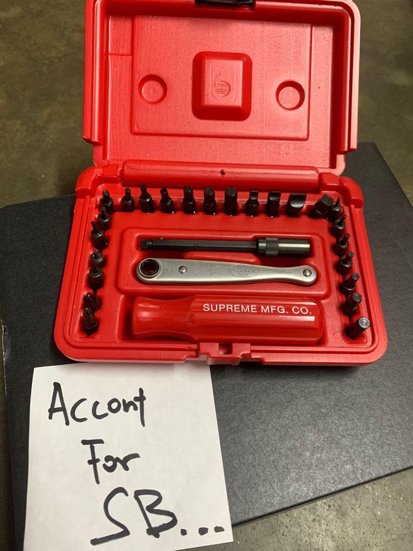 Supreme chapman screwdriver store set