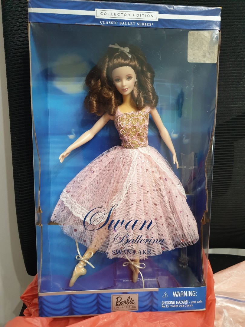 Swan ballerina from swan lake barbie top