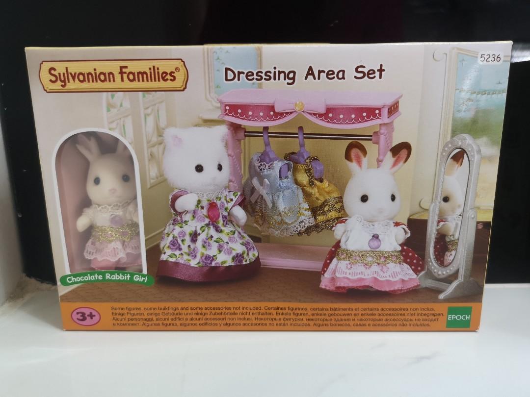Sylvanian families dressing area set outlet