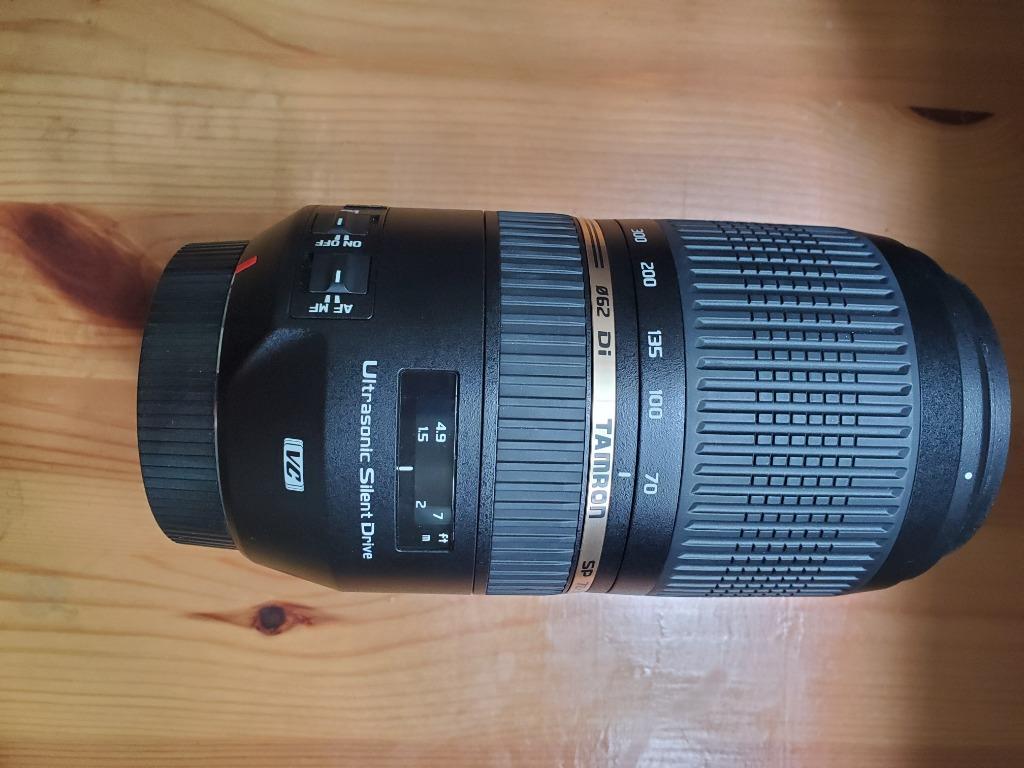 Tamron SP 70-300mm F/4-5.6 Di VC USD (A005E) for Canon, 攝影器材