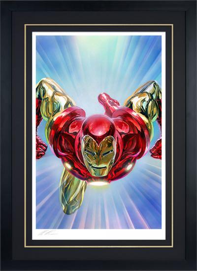 The Invincible Iron Man - Framed Art Print By Alex Ross, Hobbies & Toys,  Stationery & Craft, Art & Prints On Carousell