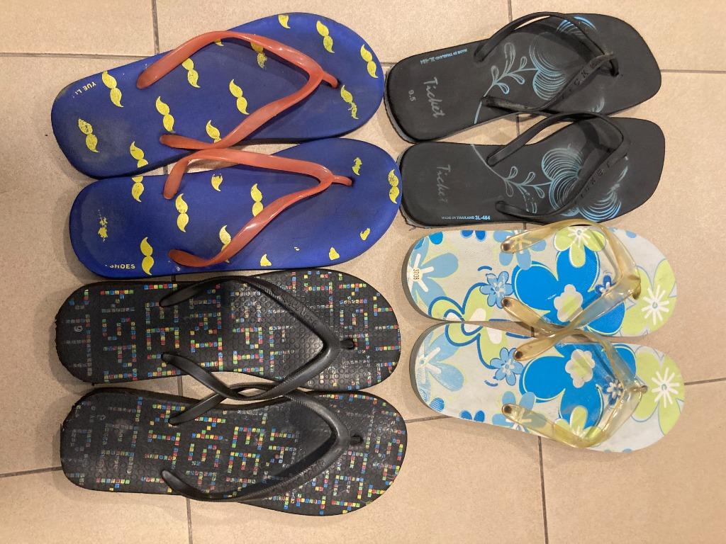 Used womens flip flops hotsell