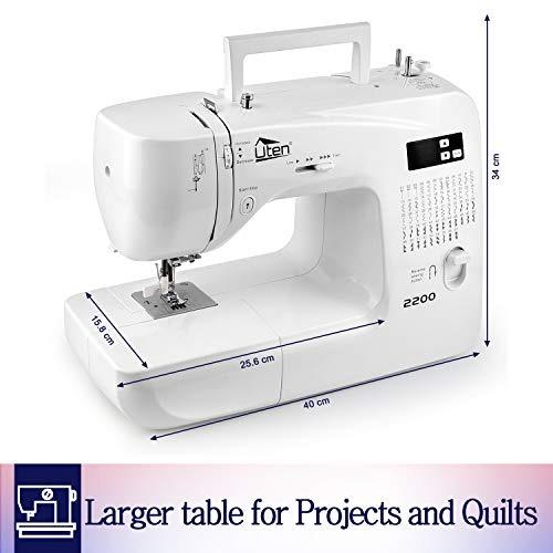 Uten Computerised Digital Sewing Machine Embroidery Quilting Function