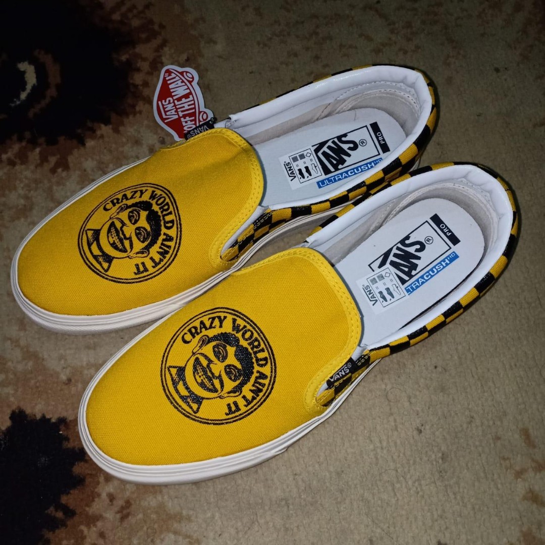 Crazy world aint hot sale it vans shoes