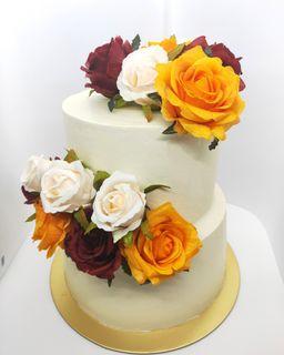 Wedding cake (2 tier)
