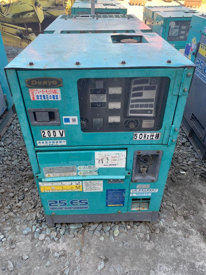 Welding Generator 300 Amp Japan (Category: Construction Tools & Equipment) located in Manila. Submitted by santiago0721 (Listing ID 1074911863, Image 2). Description: DLW 300LSW DLW 300ESW Brand: Denyo (Japan) Slightly used units Many stocks available Weight: 405 kg.