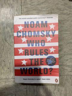Who Rules the World? Noam Chomsky