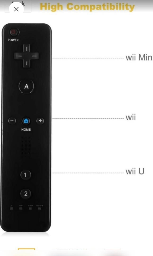 WII controller POWERLEAD, Video Gaming, Gaming Accessories, Controllers on Carousell