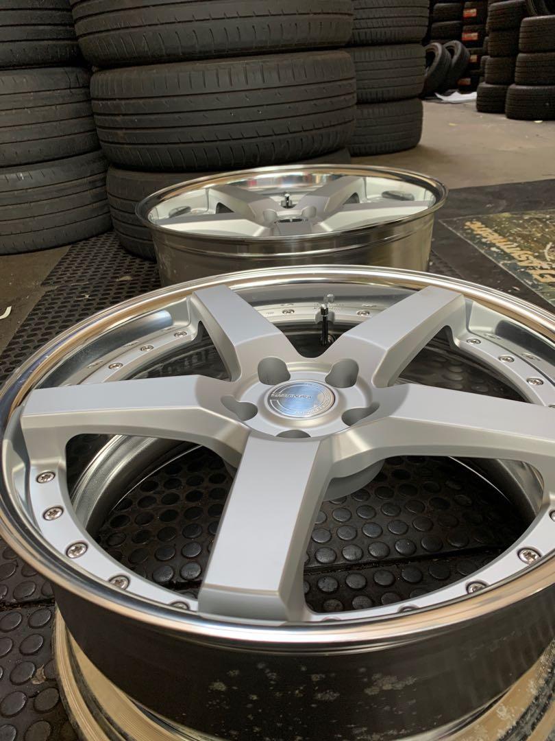 WORKS Gnosis GR203 19” 5x112 MADE IN JAPAN, Car Accessories, Tyres ...