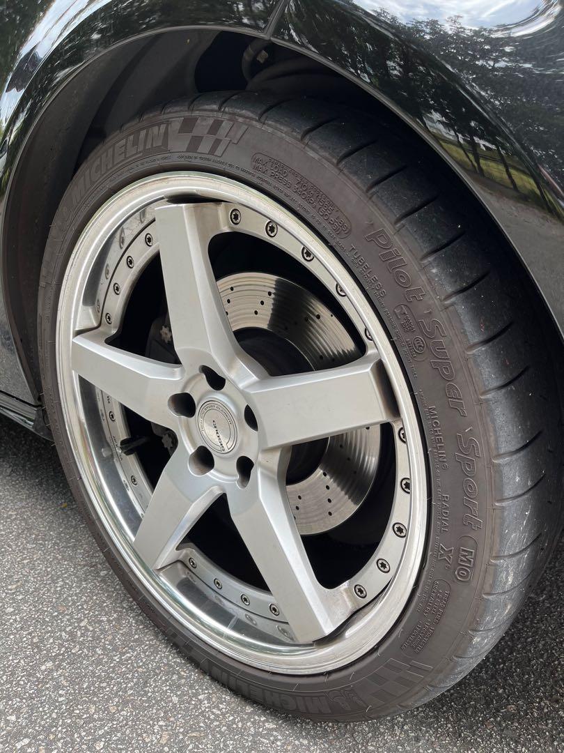 WORKS Gnosis GR203 19” 5x112 MADE IN JAPAN, Car Accessories, Tyres ...