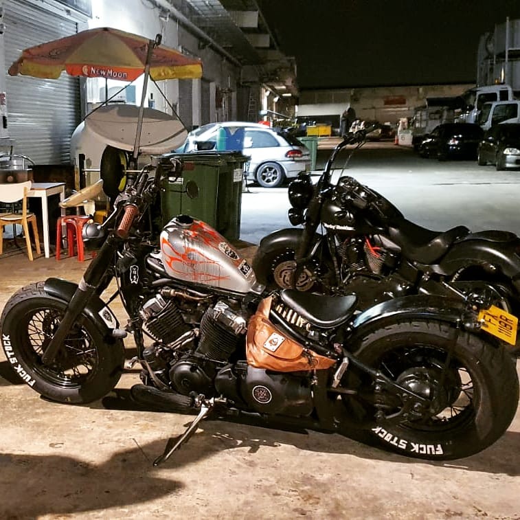 Dragstar store 400 bobber