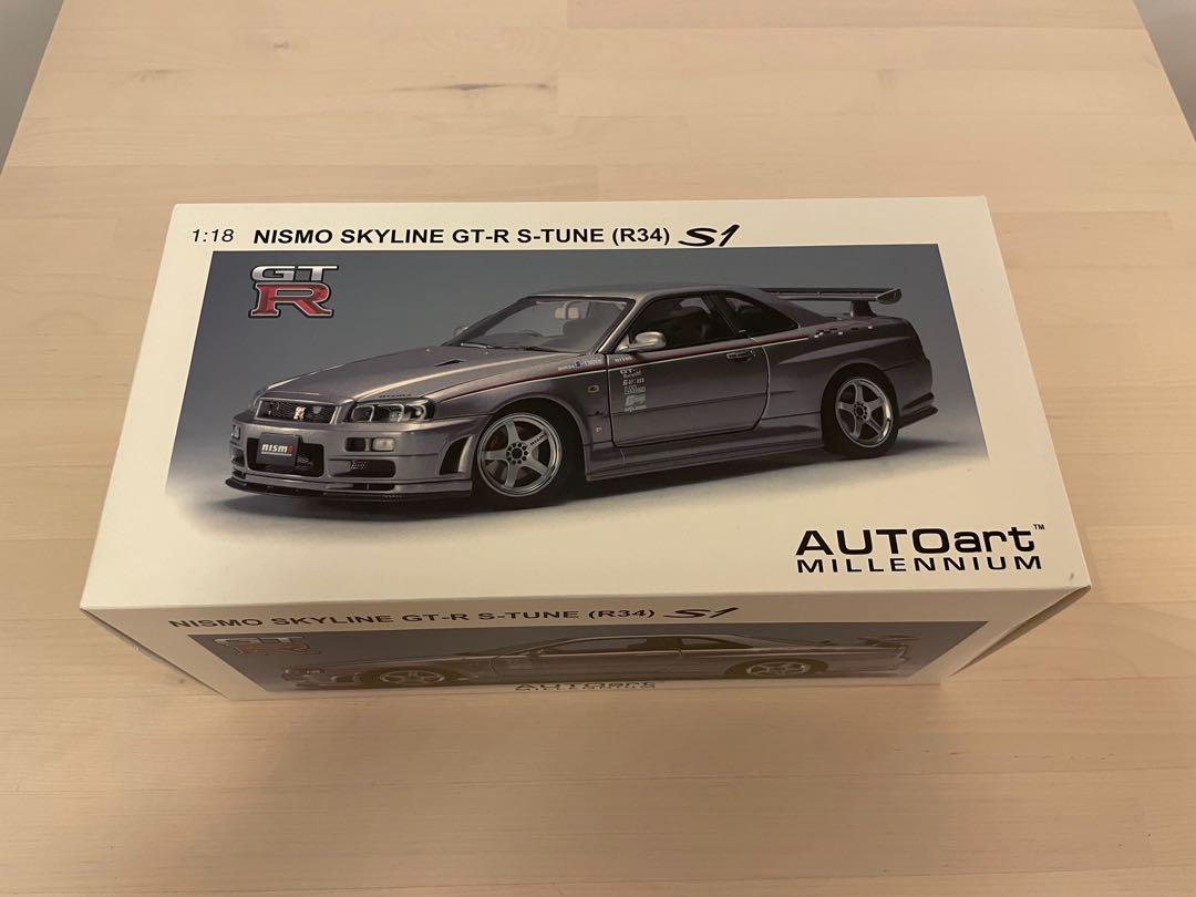 1:18 Autoart Nismo Skyline GT-R S-Tune (R34), 興趣及遊戲, 收藏品及