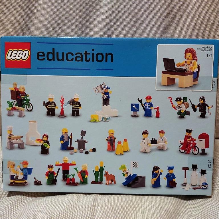 Lego 9348 education community minifigure set deals