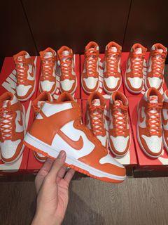 ☄️ Nike Dunk High Syracuse  ☄️            (US7/US7.5/US8.5/US9/US10.5/US11.5)