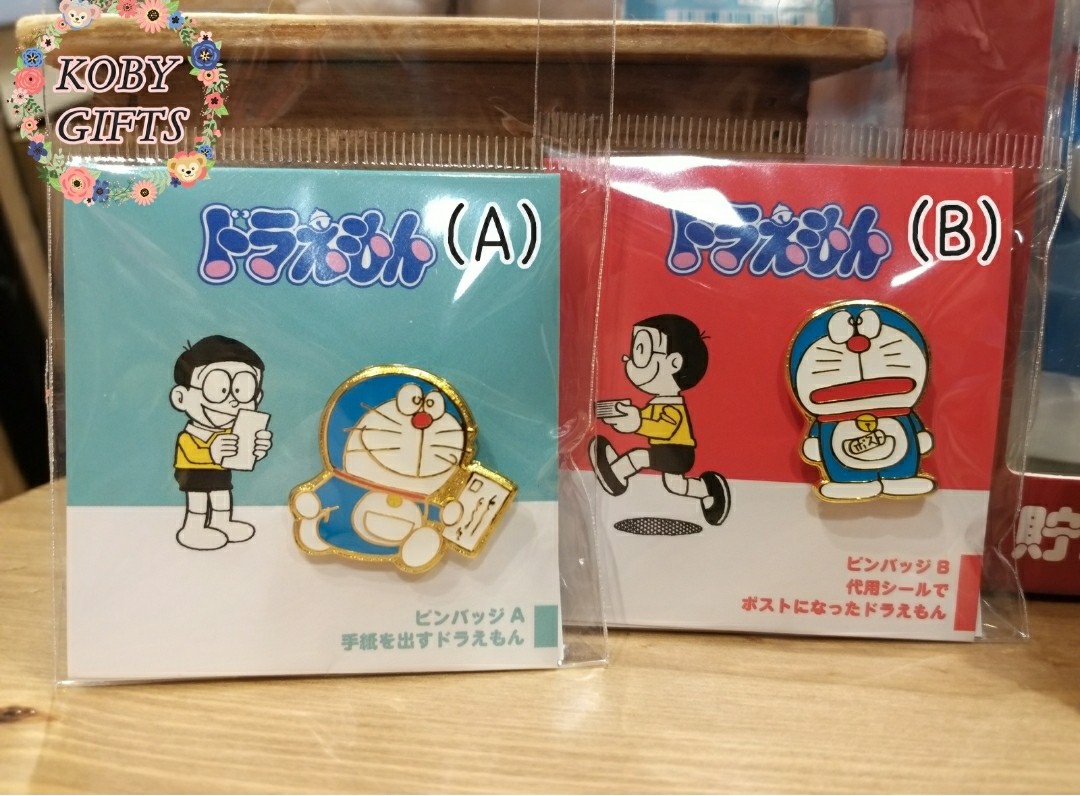 日本直送 ドラえもんx 日本郵便 多啦a夢公仔金屬pin 兩款選 玩具 遊戲類 玩具 Carousell
