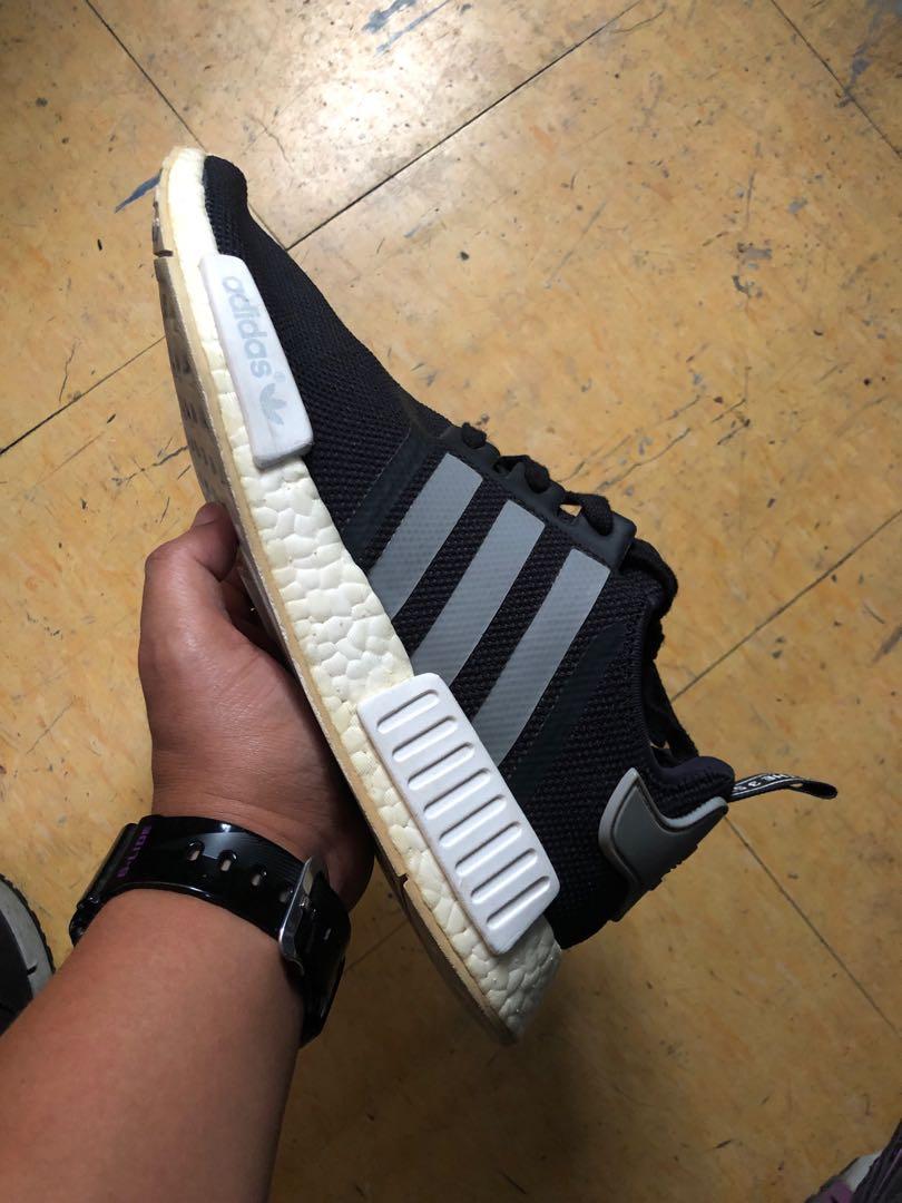 Nmd clearance black charcoal