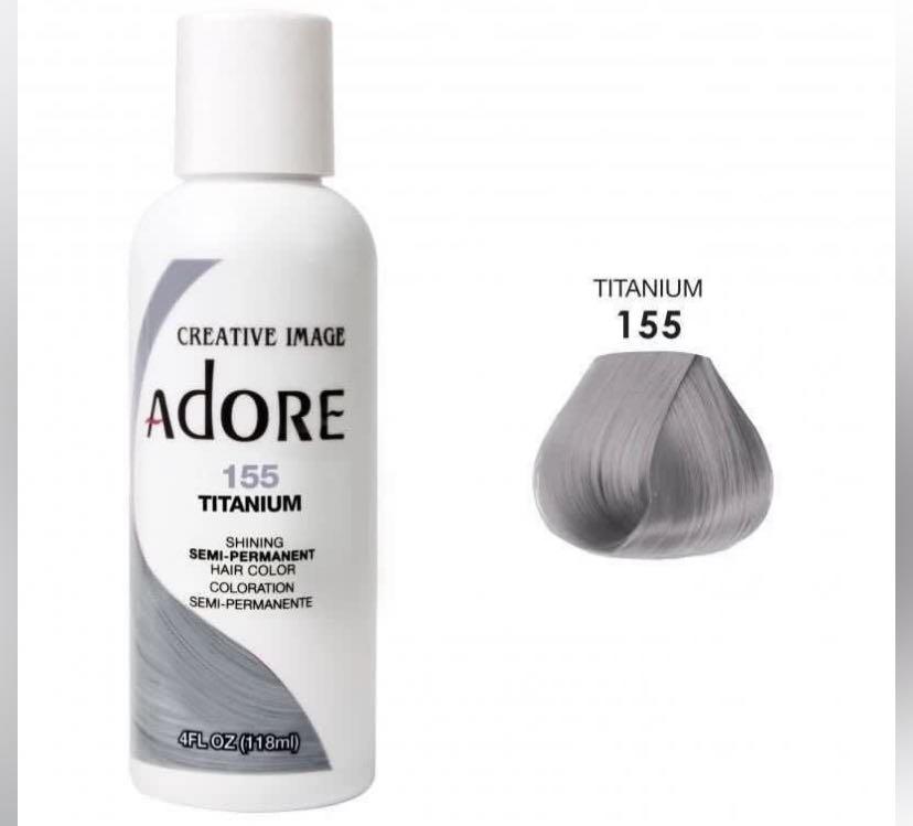 Adore Semi-Permanent Hair Color Grey Blue Pink Hair Dye, Beauty & Personal  Care, Hair on Carousell