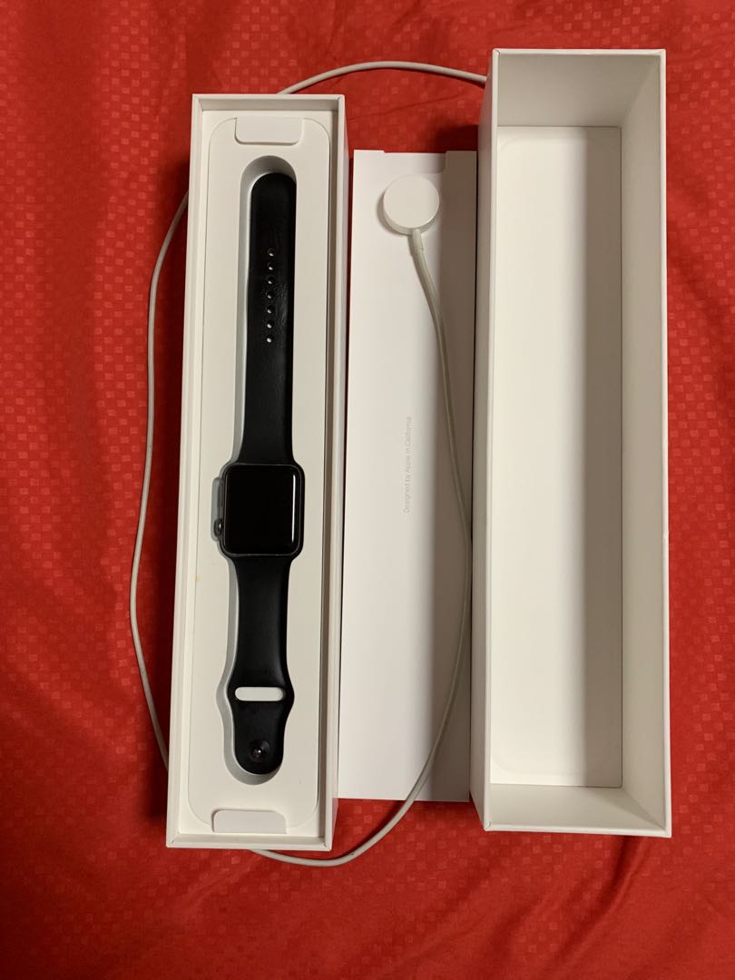 Apple Watch series 2 with box n original charger, Mobile Phones \u0026 Gadgets,  Wearables \u0026 Smart Watches on Carousell