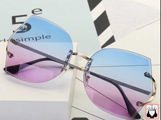 AquaMelon frameless sunglasses