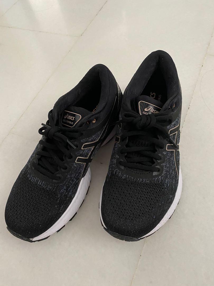 Asics women's gel-nimbus 22 knit running shoes clearance
