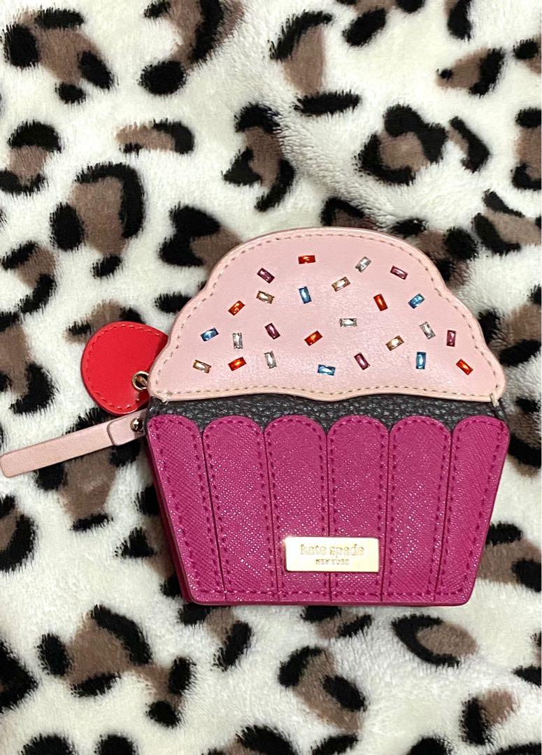 Authentic KATE SPADE Take the Cake Cupcake Coin Purse, Women's Fashion, Bags  & Wallets, Wallets & Card holders on Carousell