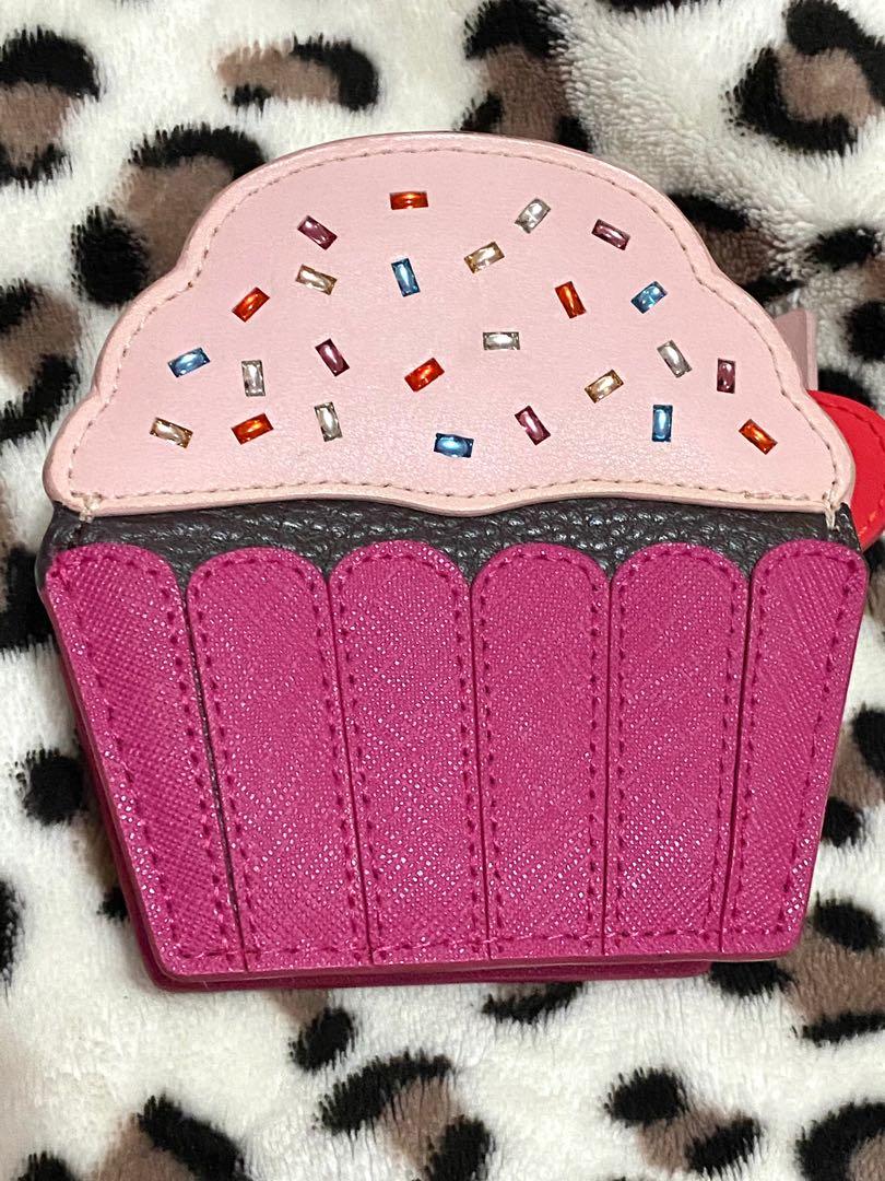 Authentic KATE SPADE Take the Cake Cupcake Coin Purse, Women's Fashion, Bags  & Wallets, Wallets & Card holders on Carousell