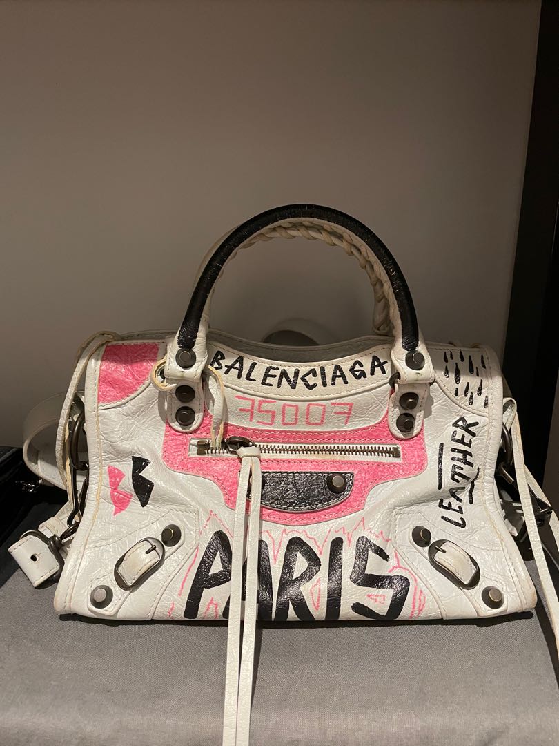 Balenciaga Explorer Graffiti Limited Edition Sling Bag Luxury Bags   Wallets on Carousell