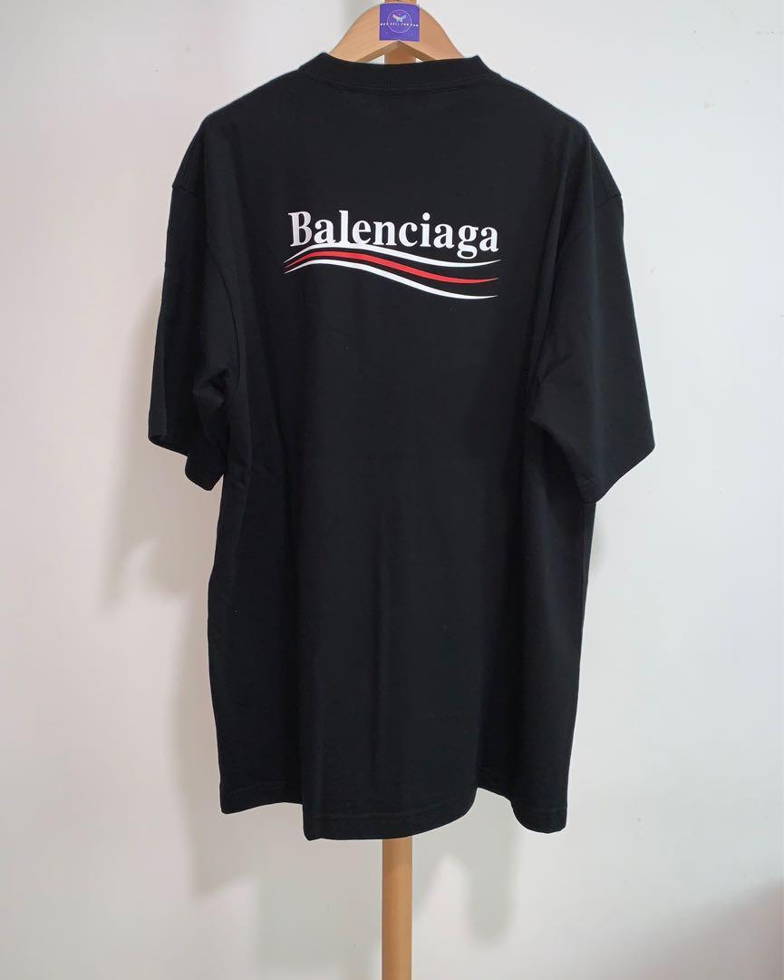 balenciaga political tee