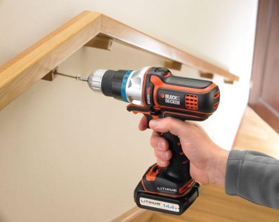 BLACK DECKER EVO143 14.4V 3 IN 1 MULTITOOL COMBO SET DRILL SANDER